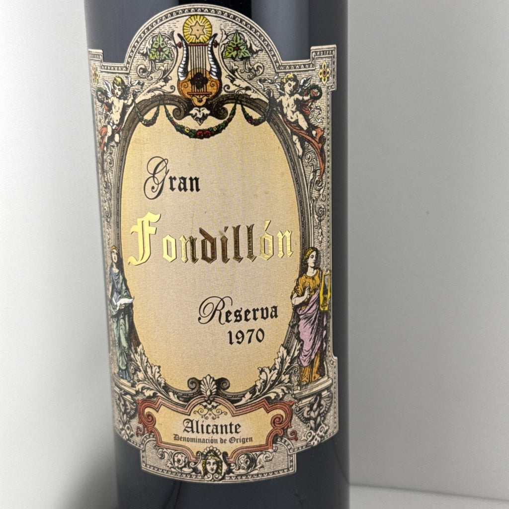 Fondillon Culebron 1970 Gran Reserva Alicante Robert Brotons 75cl