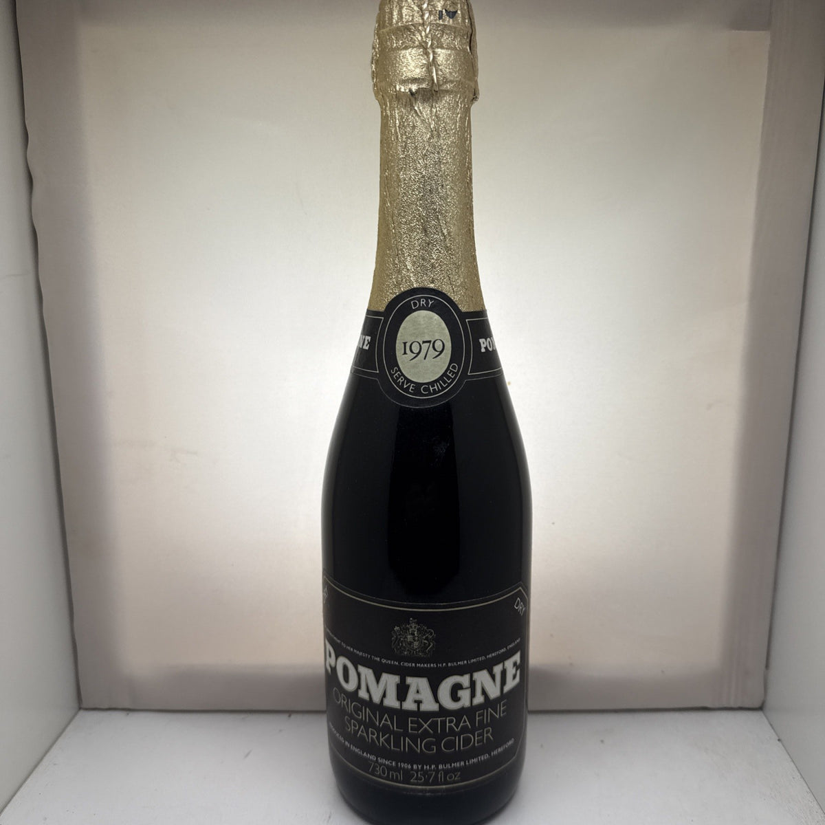 HP Bulmer Pomagne Dry 1979 (730 ml)￼novelty Display Only ! Do Not Drink!!