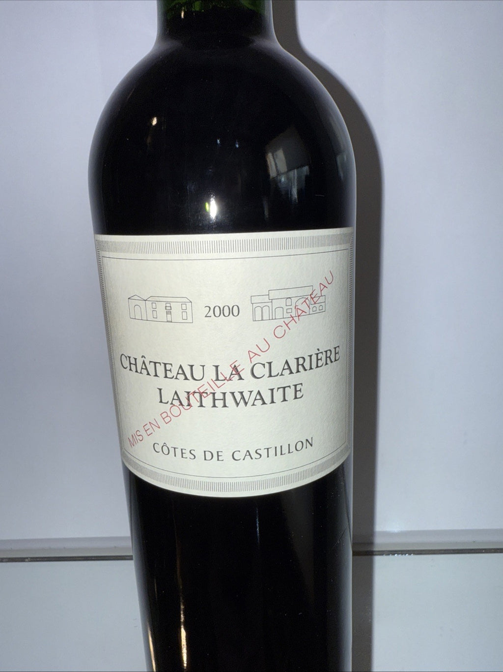 Chateau La Clariere 2000 Cotes De Castillon