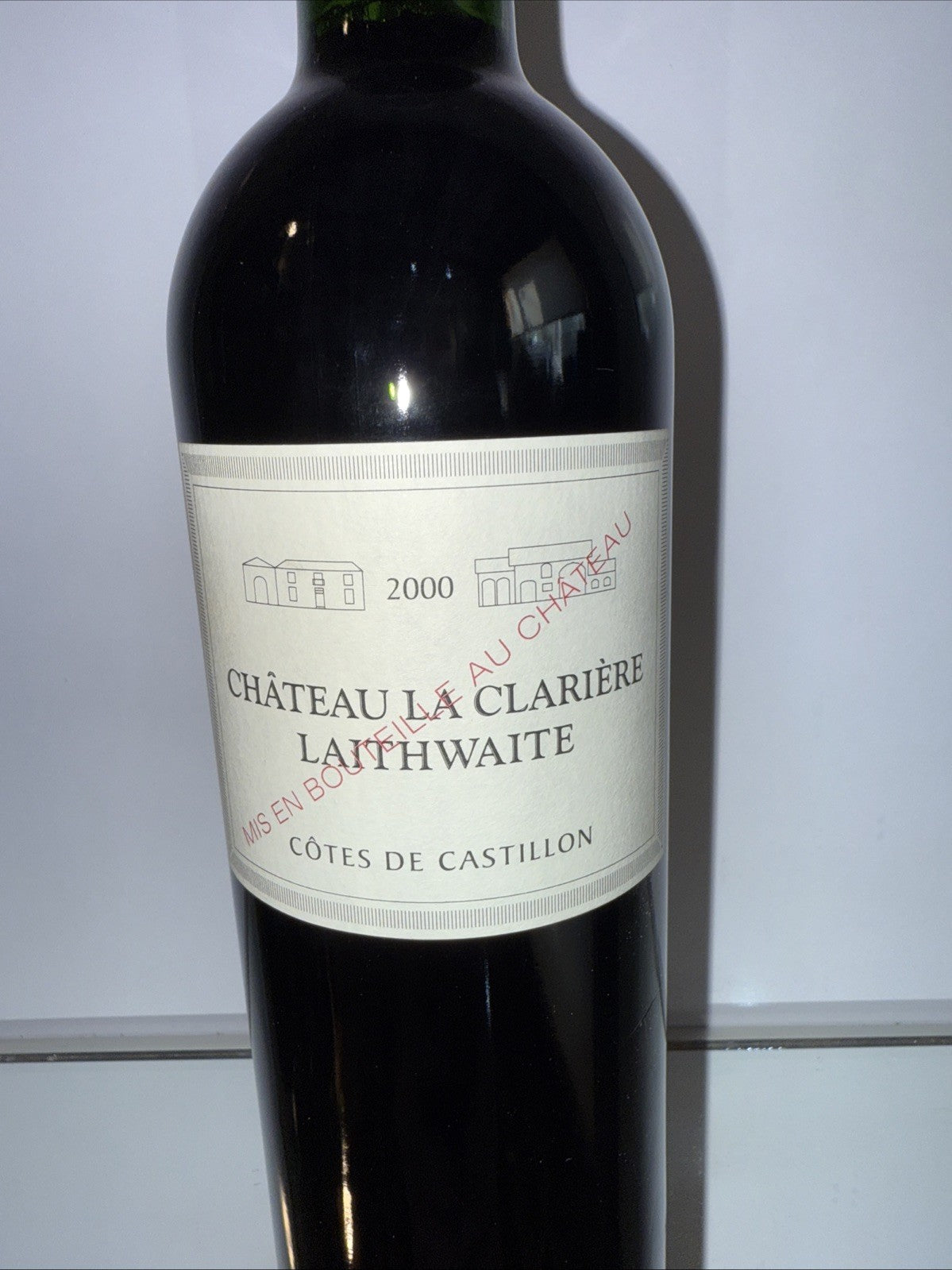 Chateau La Clariere 2000 Cotes De Castillon