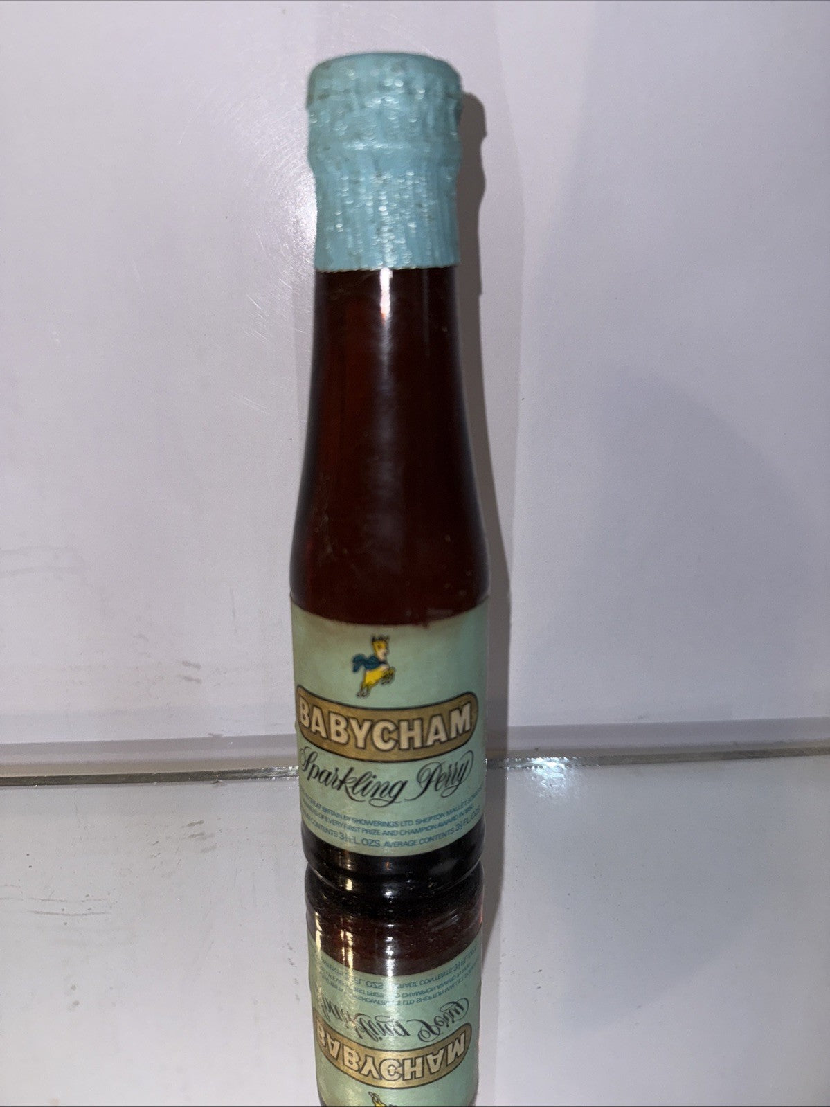 Vintage Babycham Bottles (full) 3 1/3 Floz 1960s Era