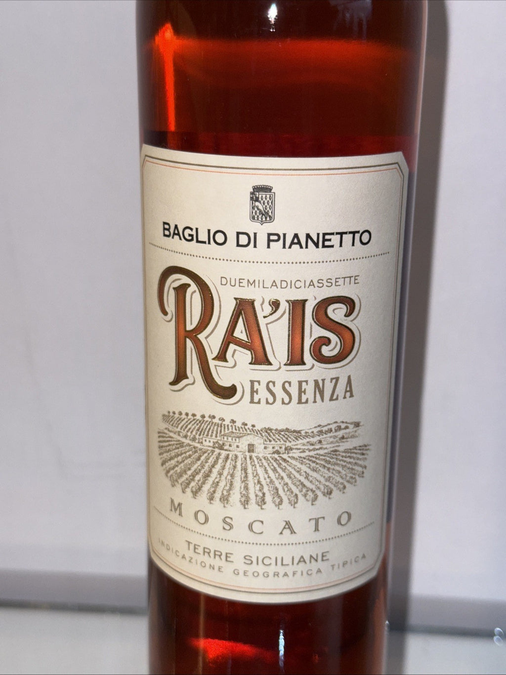 Baglio di Pianetto “Ra’is Essenza” Moscato Terre Siciliane IGT