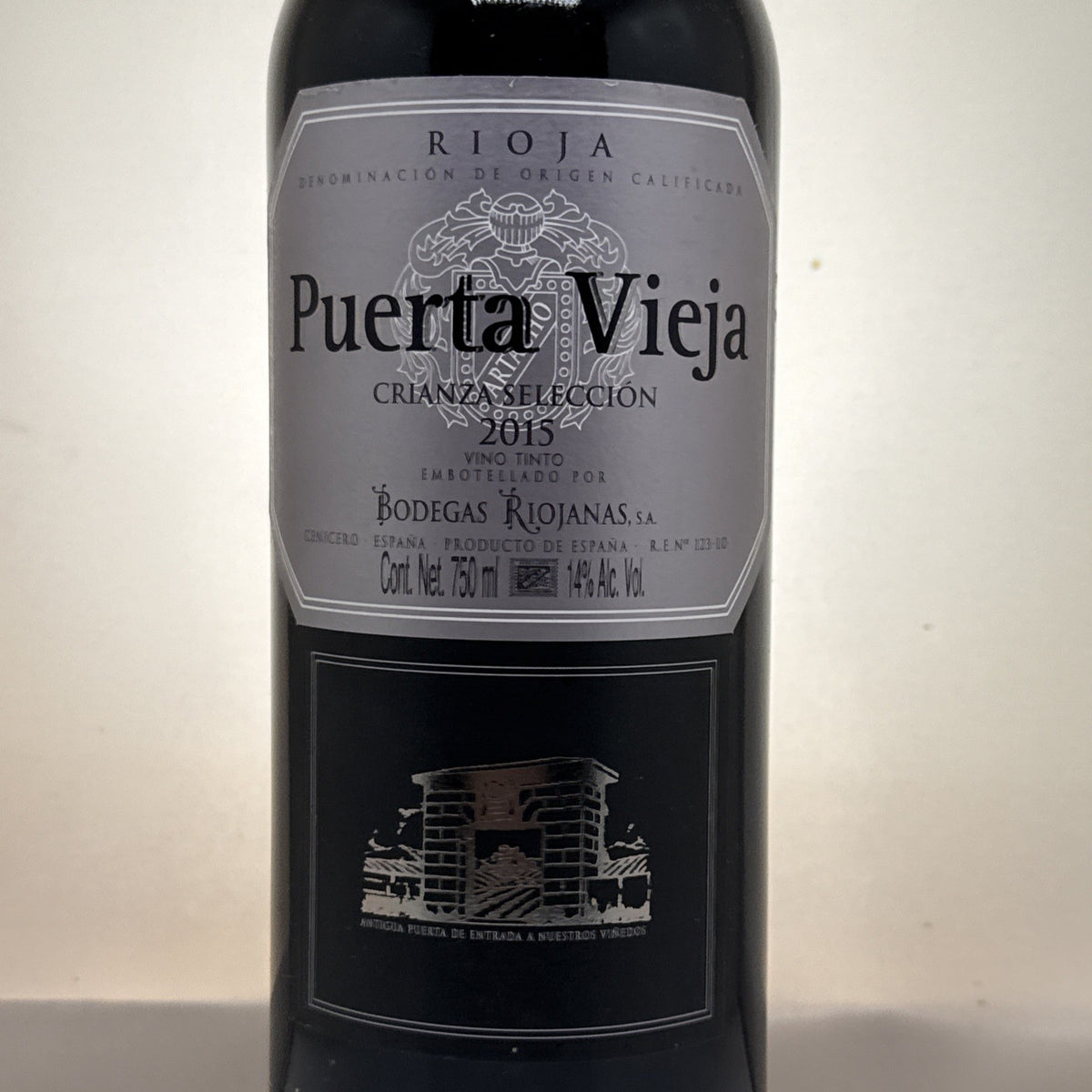 Puerta Vieja Crianza Selección Rioja 2015