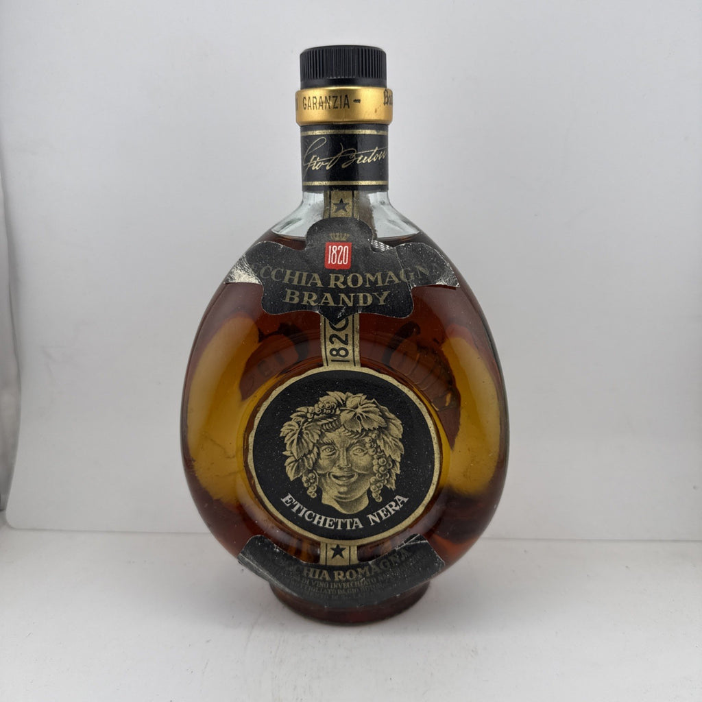 Vecchia Romagna Etichetta Nera Brandy 1820 1980s Italy