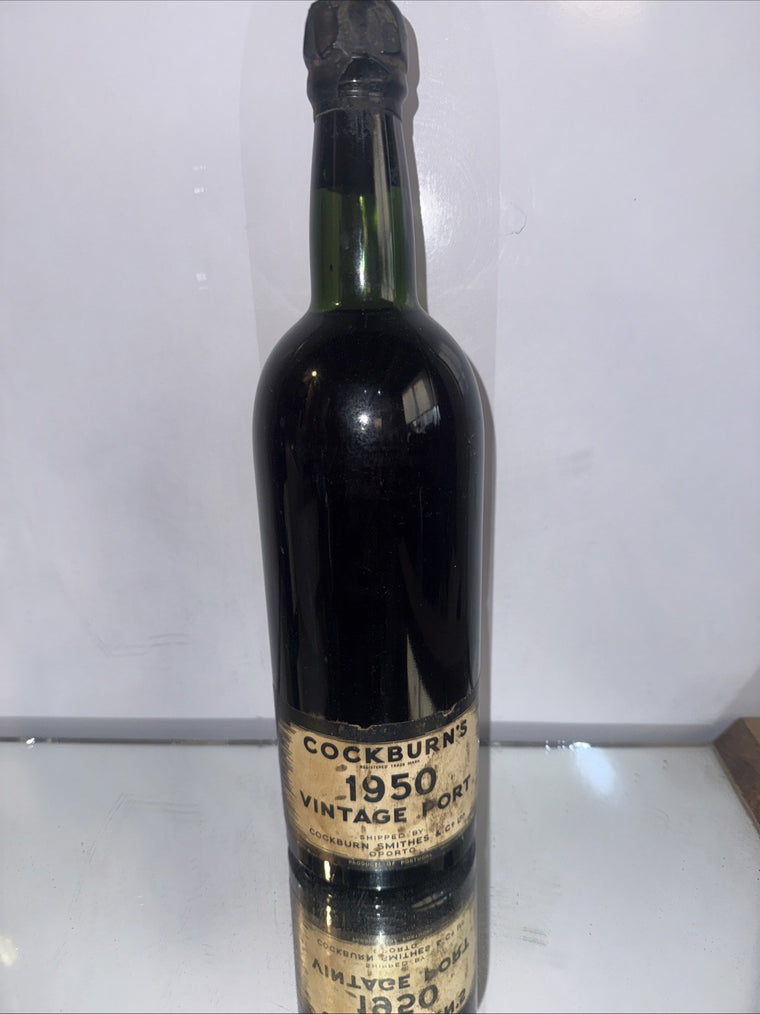 Cockburn’s 1950 Vintage Port Excellent For Year...