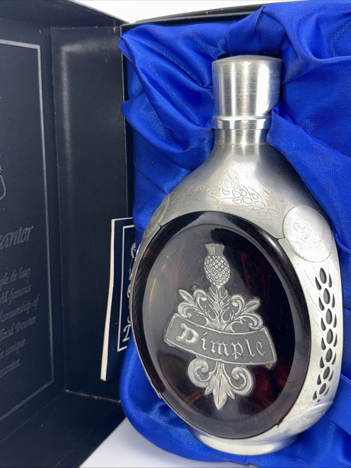 Haig's Dimple 12 Year Old Pewter Decanter  from 1980s