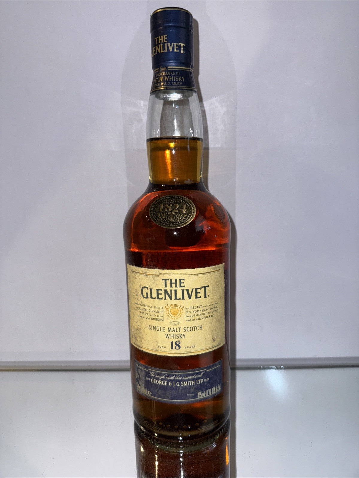 Glenlivet 18 Year Old Highland Malt Whisky