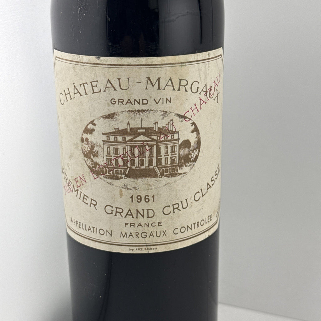 Chateau Margaux 1961 Premier Grand Cru Classé Full Bottle