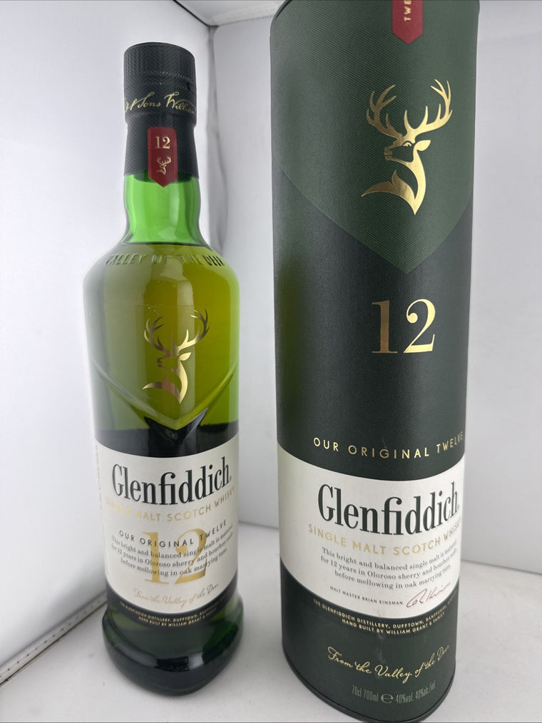 Glenfiddich 12 Year Old Original Twelve Whisky 70cl 40% Boxed