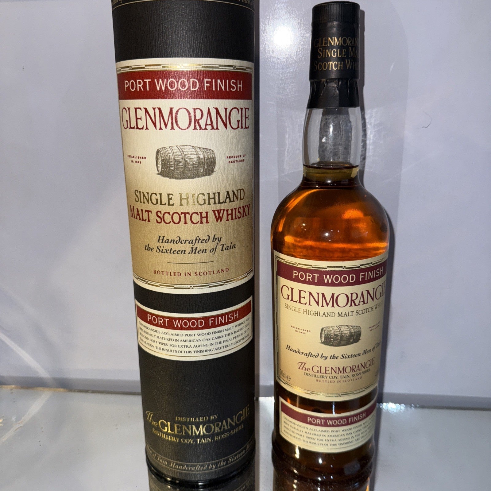 Glenmorangie 70 Cl Port Wood Finish 1998-2006 Bottling