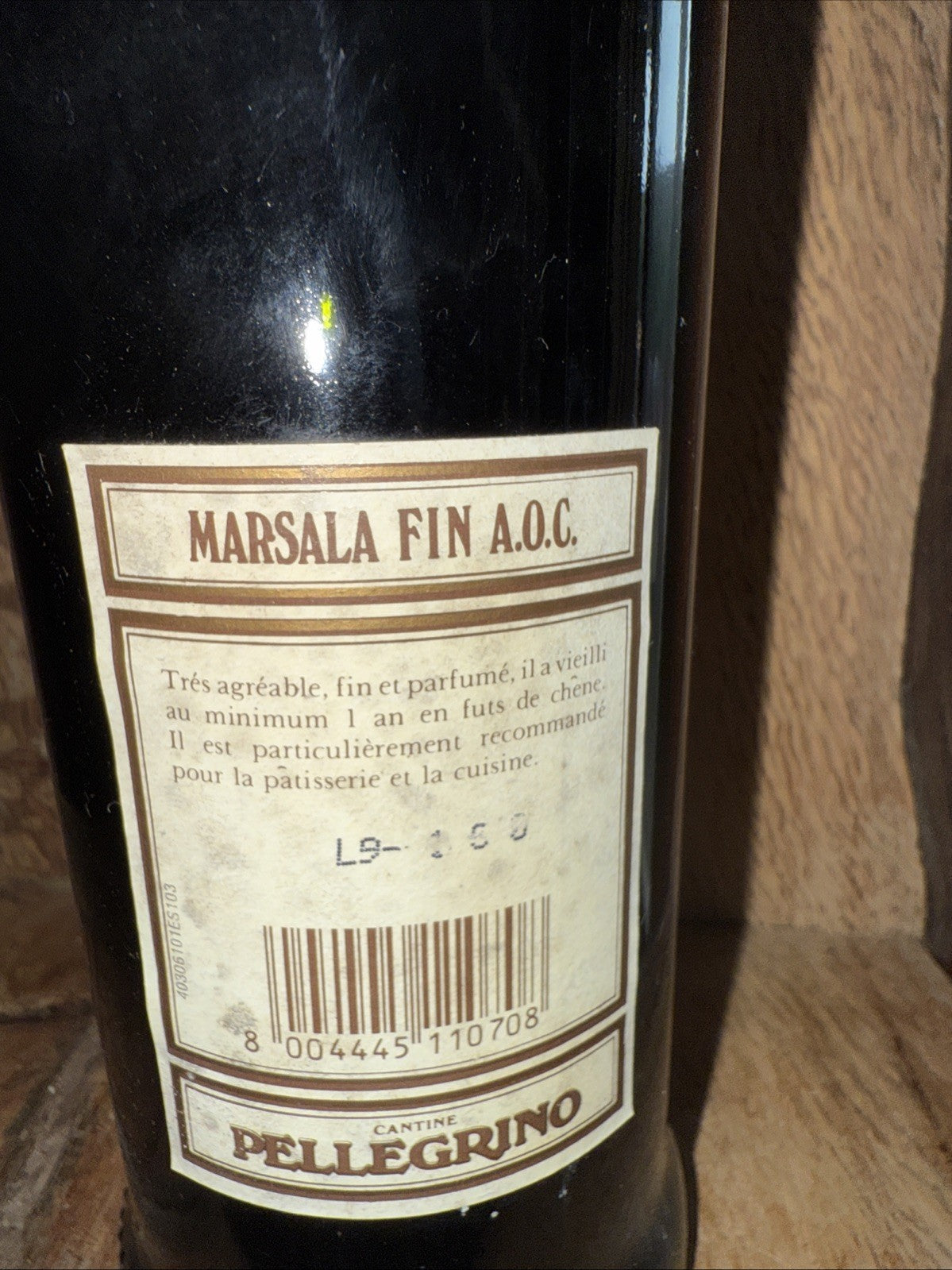 Pellegrino Marsala I.P. Fine Bottled 1970S