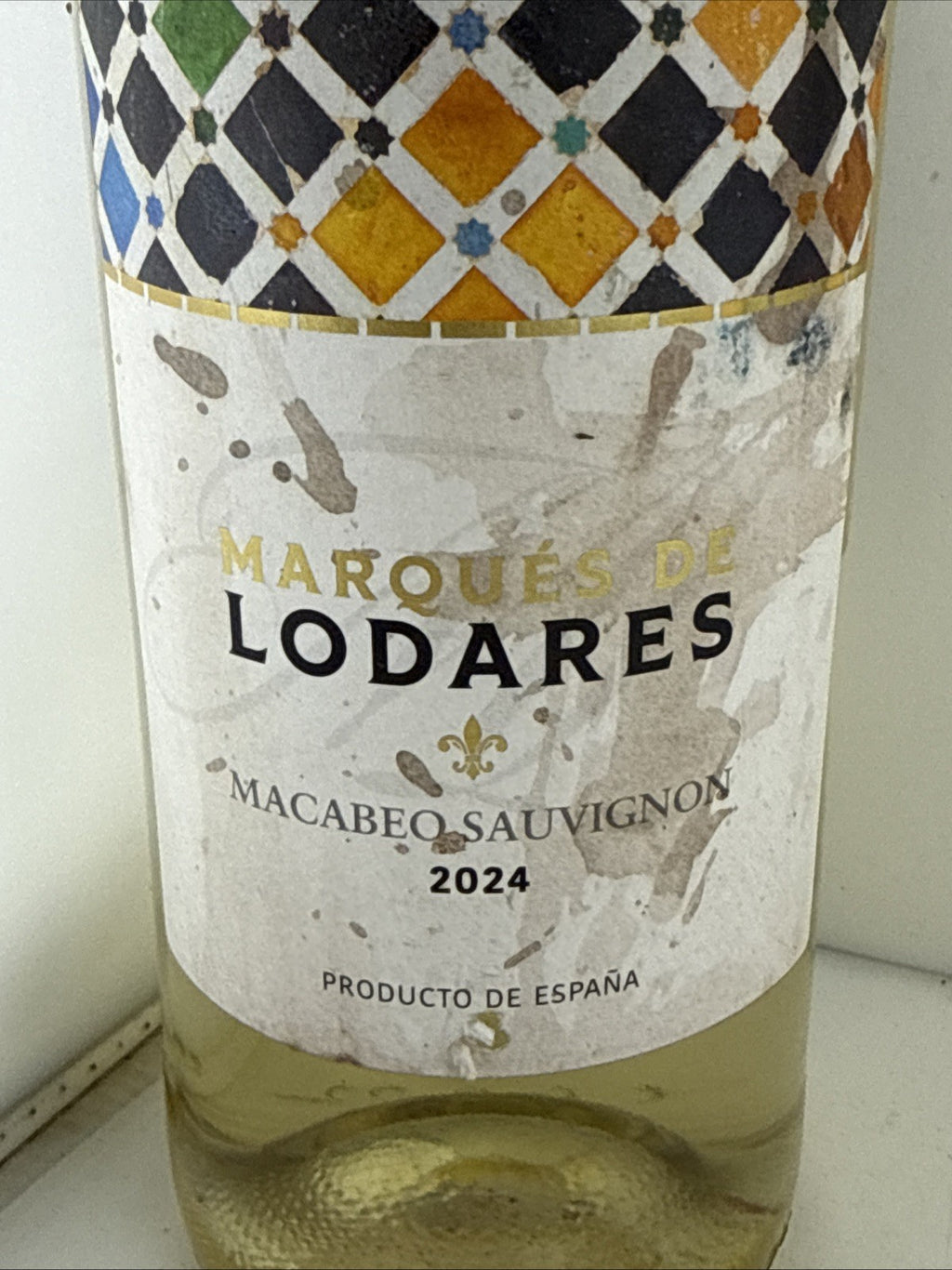 Marqués de Lodares Macabeo Sauvignon 2024 Spanish White Wine 75cl