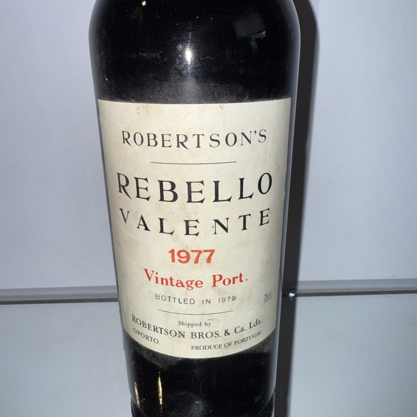 Robertson's Rebello Valente 1977 Vintage Port