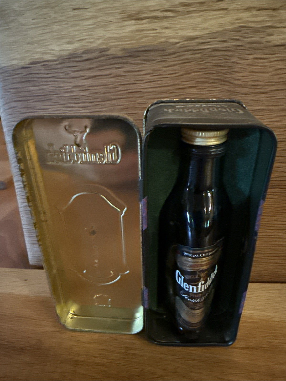 Glenfiddich Special Old Reserve Single malt Miniature Tin Box