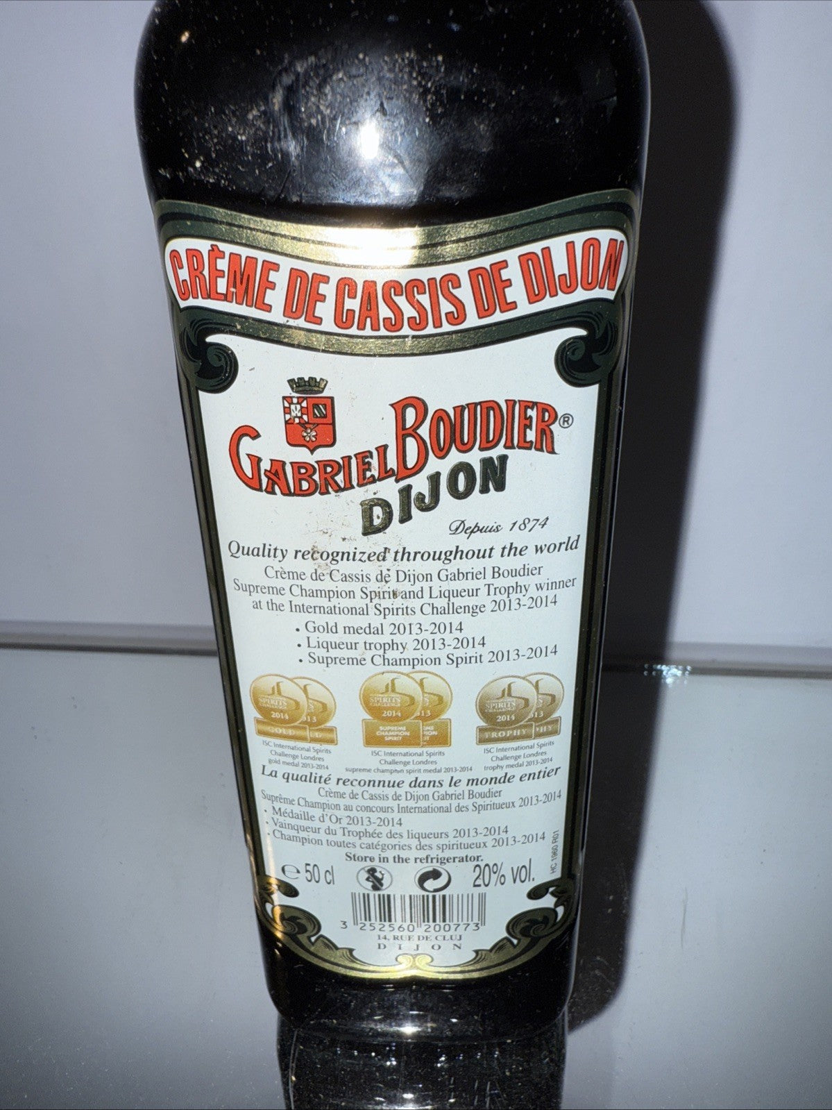 Crème De Cassis Gabriel Boudier 50cl