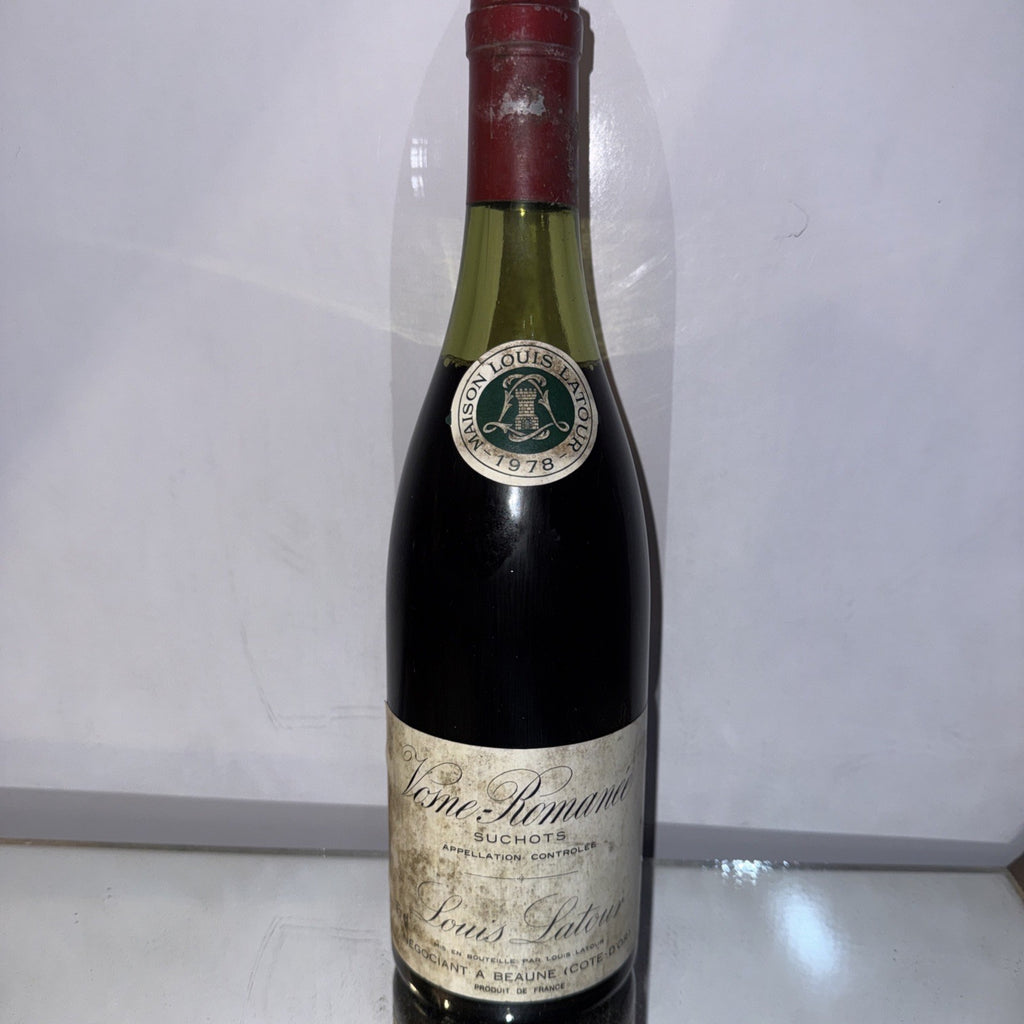 Louis Latour Vosne-Romanée, a red Burgundy wine 1978