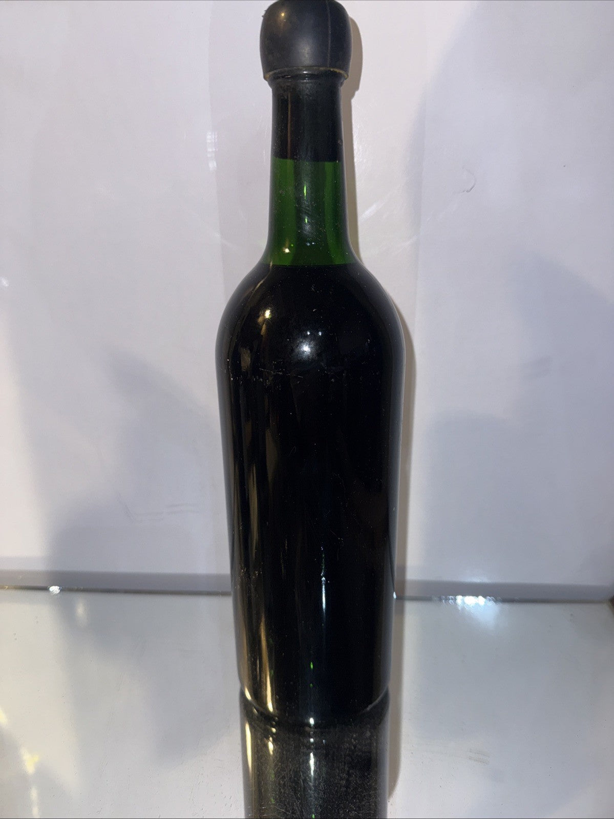Sandemans 1966 vintage port No Label Seal Intact Good Level