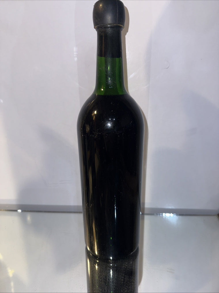 Sandemans 1966 vintage port No Label Seal Intact Good Level