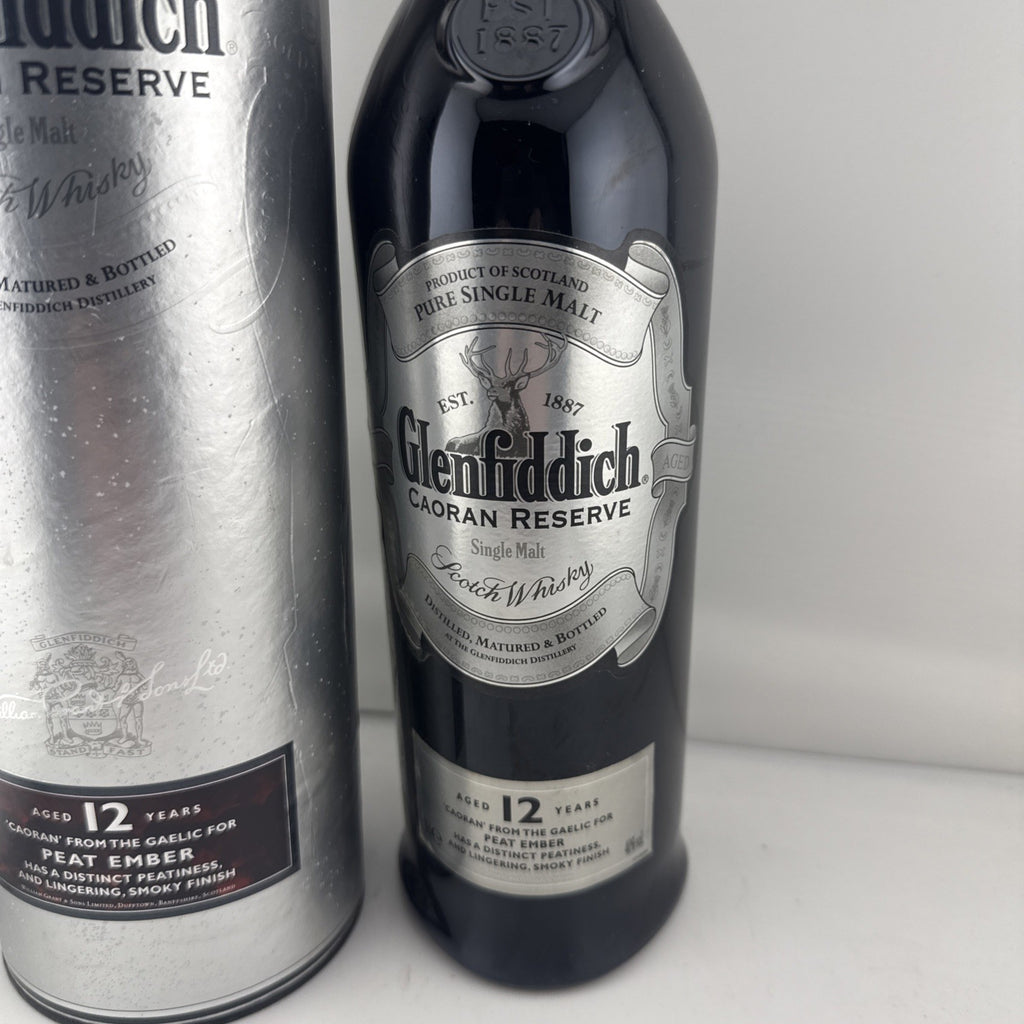 Glenfiddich Caoran Reserve 12 Year Old Single Malt Scotch Whisky 70cl With Tube