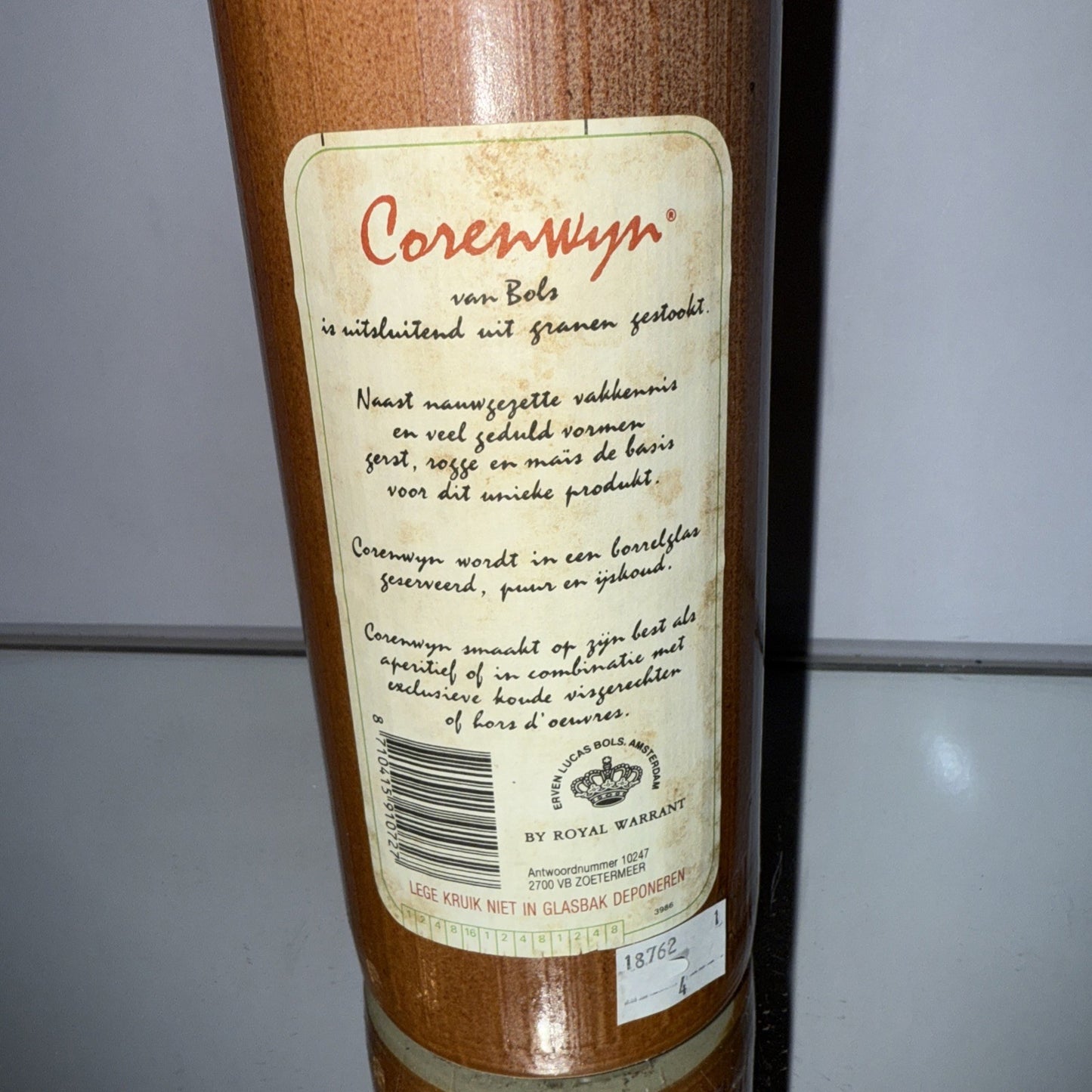 Bols Corenwyn Dutch grain wine