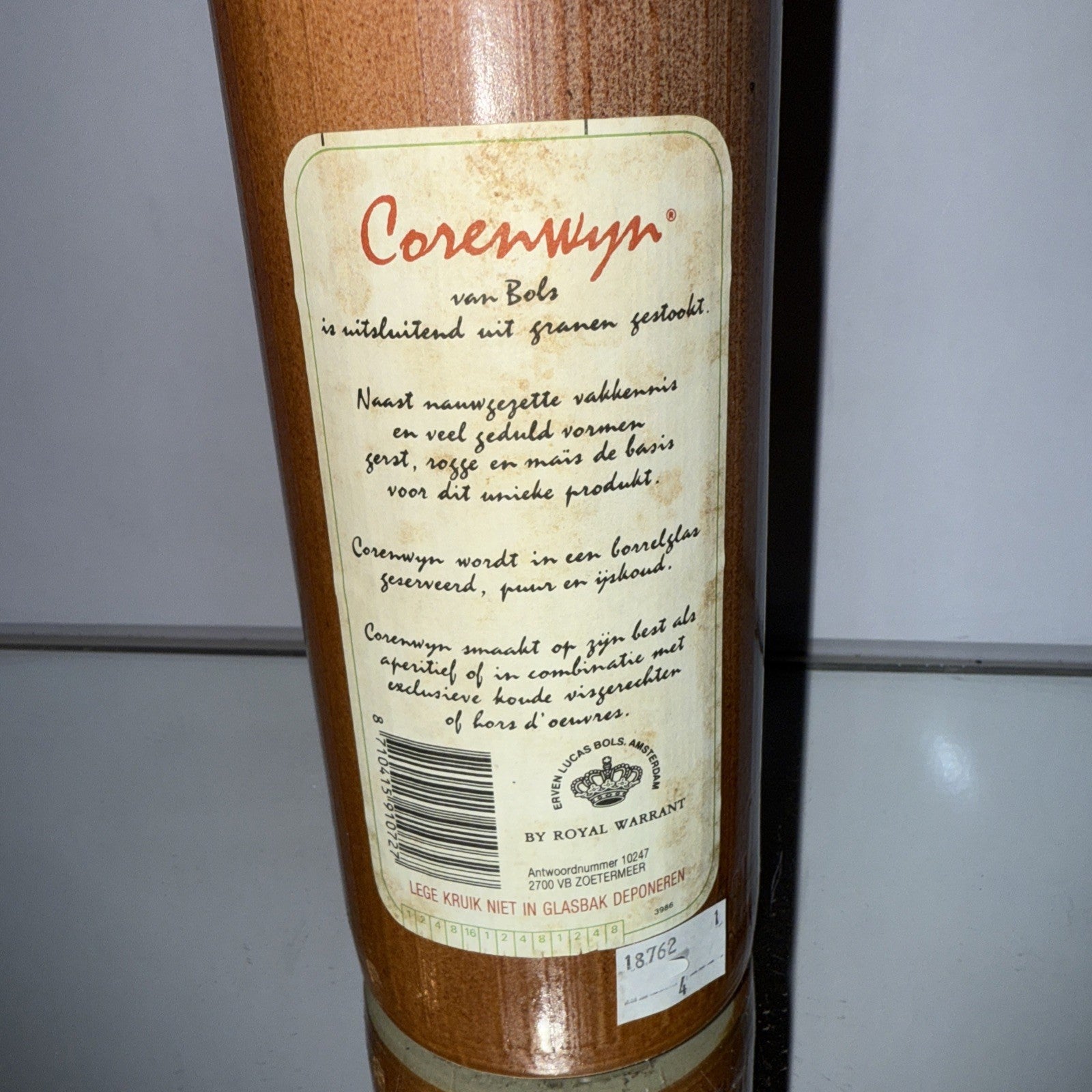 Bols Corenwyn Dutch grain wine