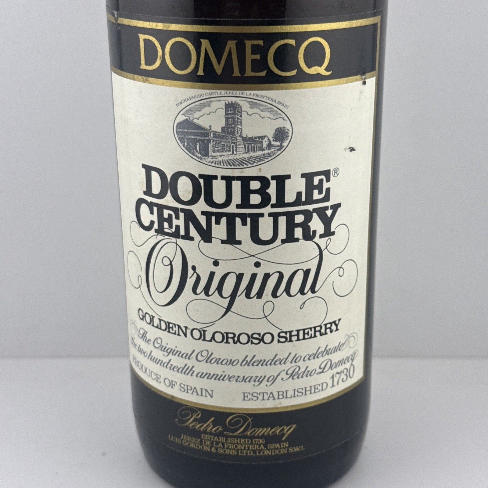 Vintage Domecq Double Century Original Oloroso Sherry 75cl c.1970s