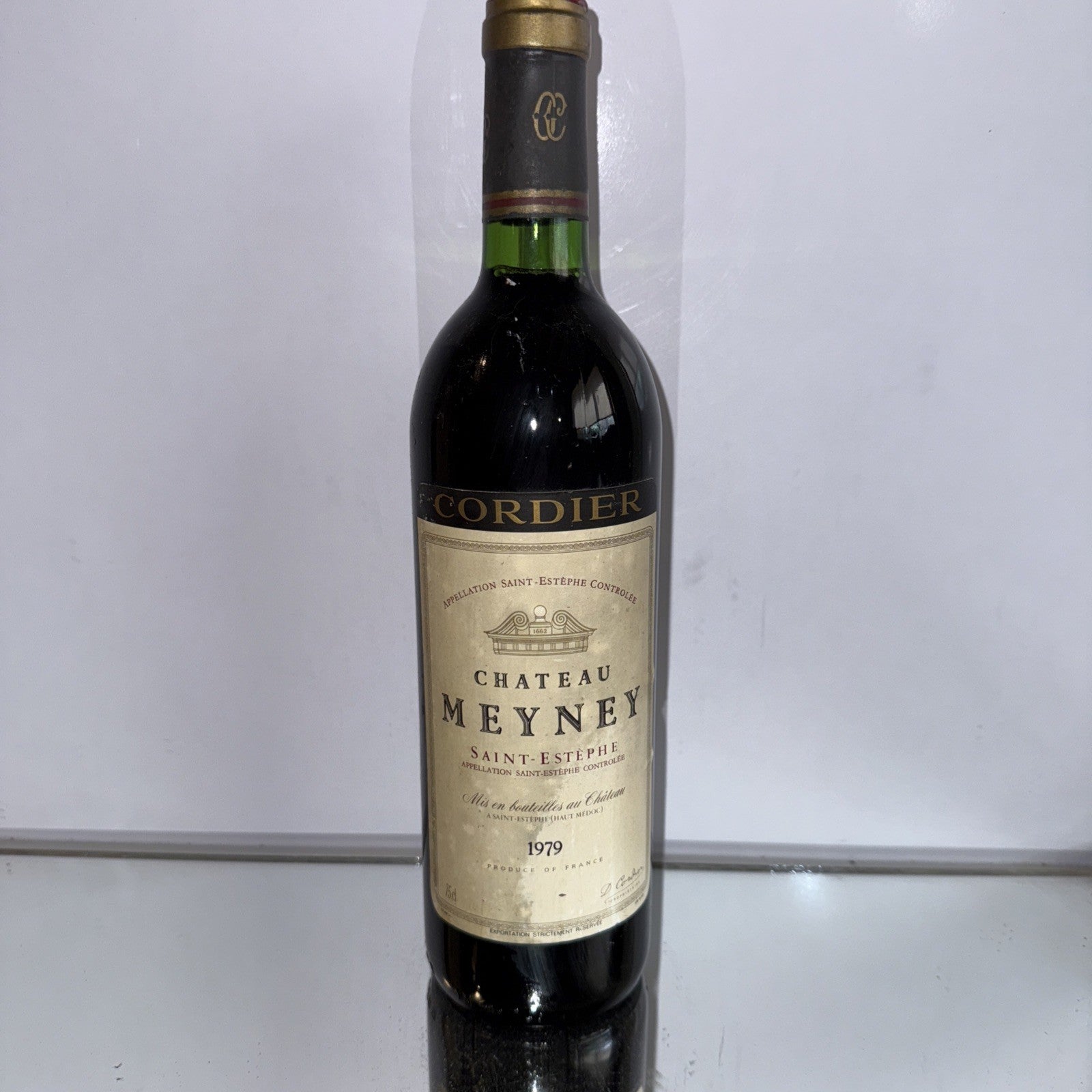 Chateau Meyney Saint Estephe 1979 Red French Vintage