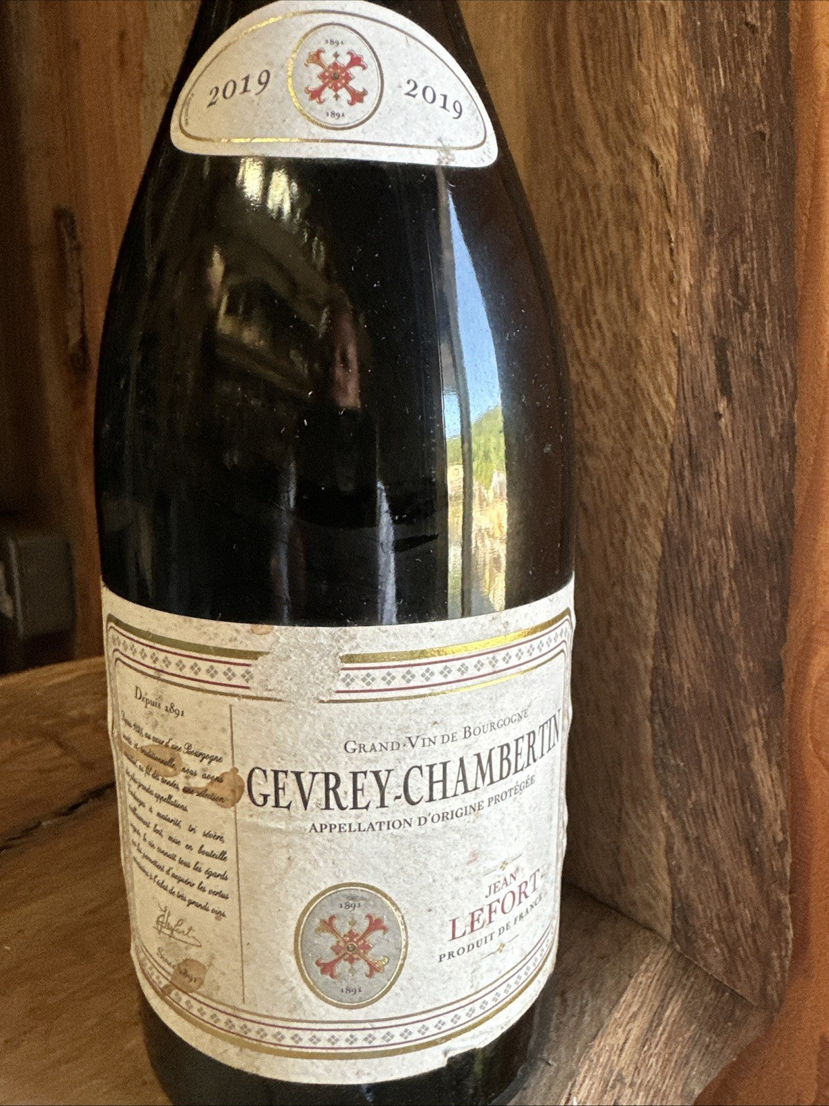Jean Lefort, Gevrey-Chambertin AOP 2019