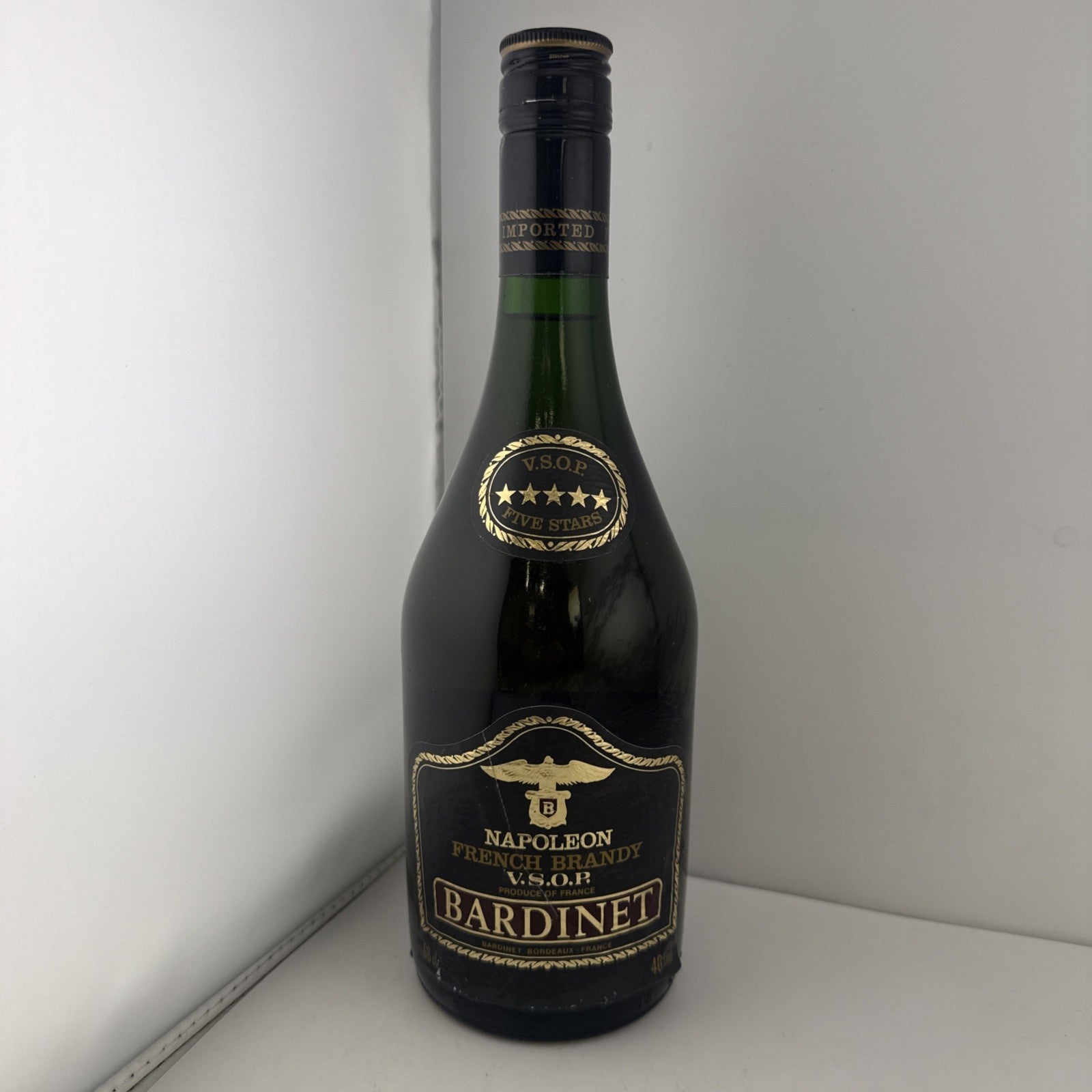 1980s Bardinet Napoleon VSOP French Brandy 68cl 40% Full Bottle