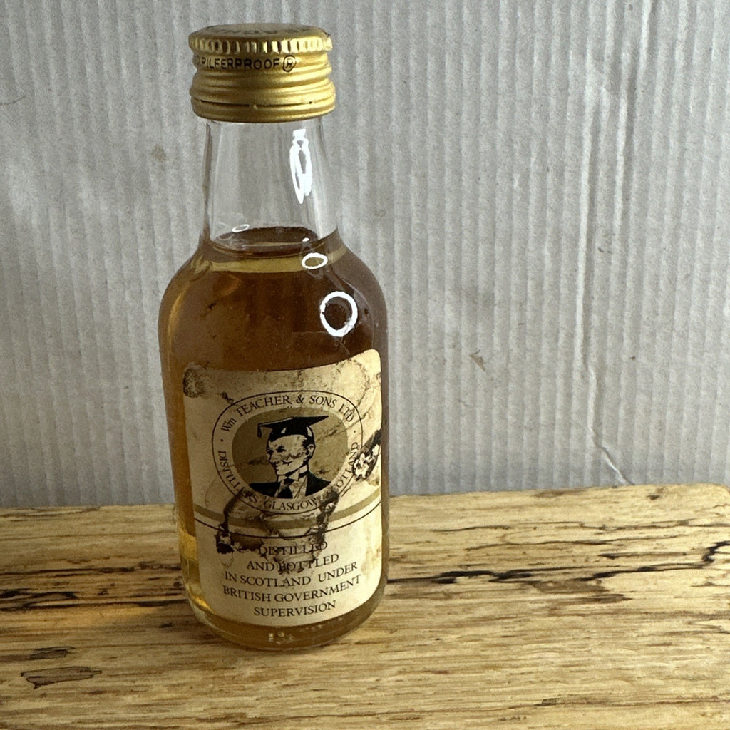 Teacher's Highland Cream Blended Scotch Whisky miniature