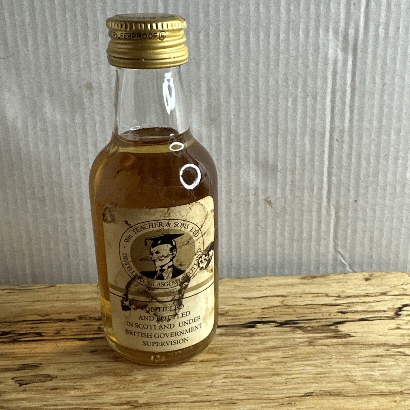 Teacher's Highland Cream Blended Scotch Whisky miniature