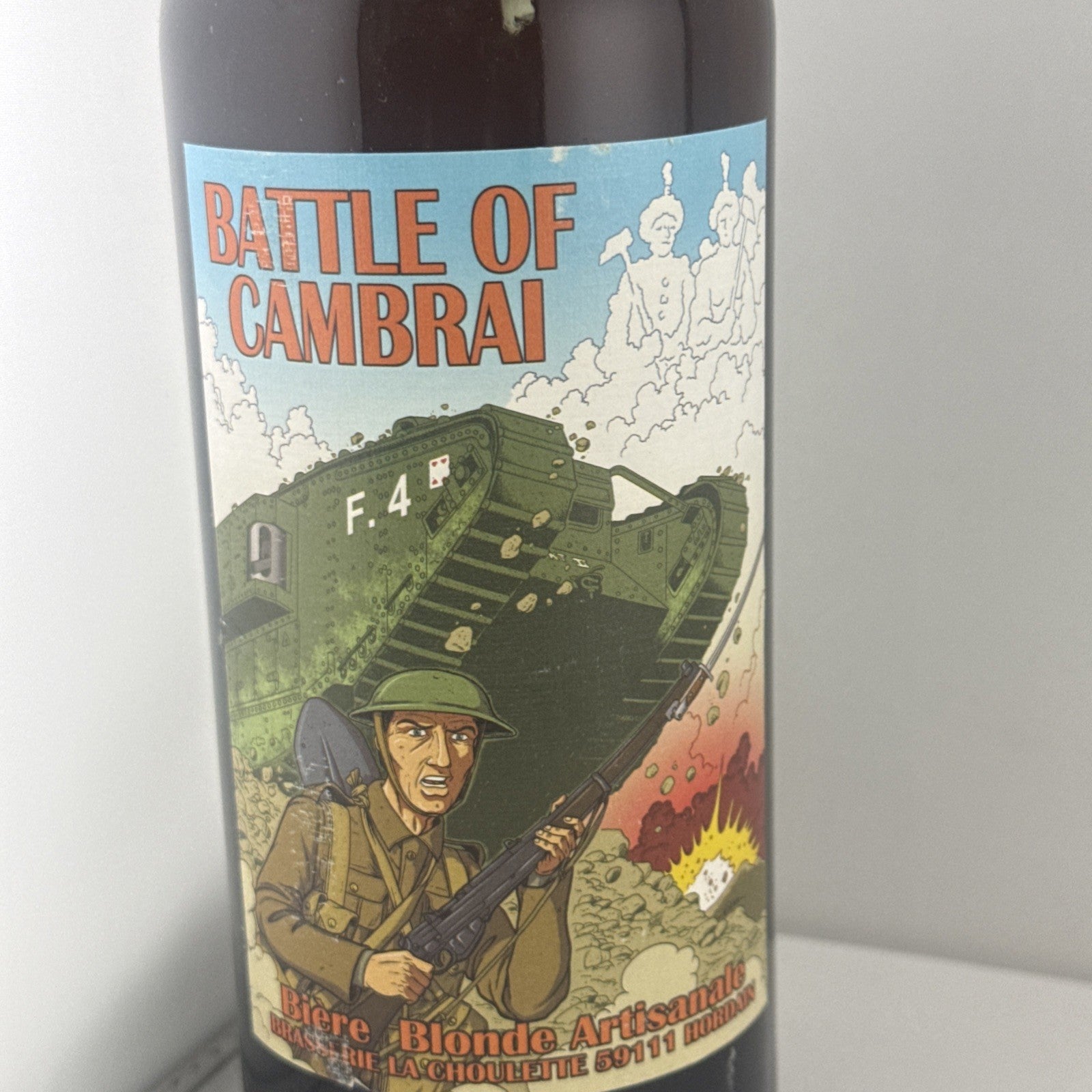 Battle of Cambrai La Choulette French Blonde Beer 75cl 6%