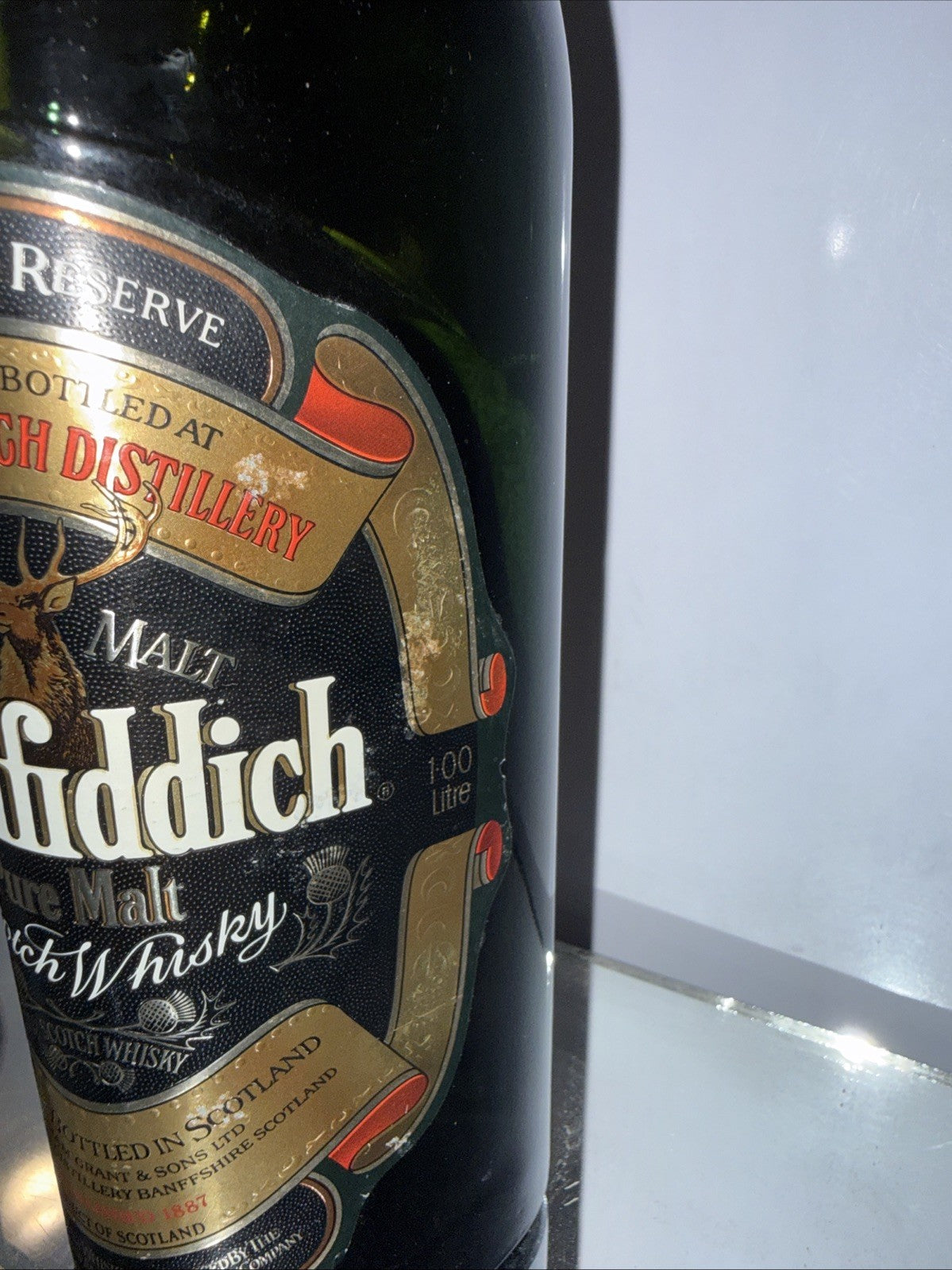 Glenfiddich Pure Malt Special Old Reserve Bottled 1980s