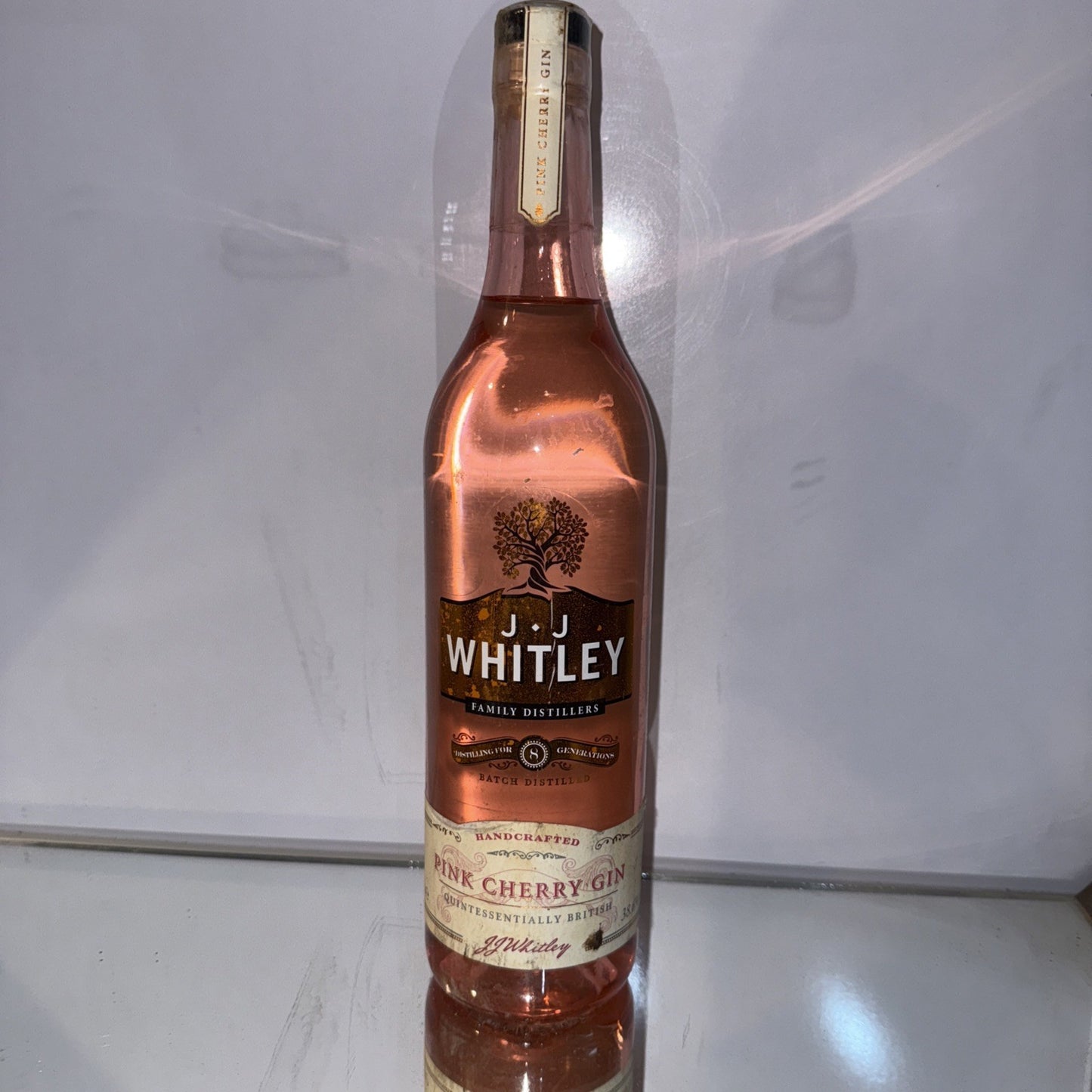 J J Whitley Pink Cherry Gin 70cl 38.6%