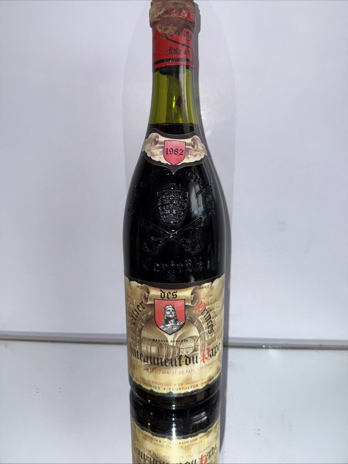 1982 Châteauneuf-du-Pape, Cellier des Princes Red French Vintage