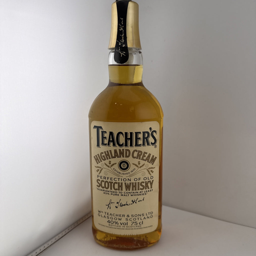 Vintage Teacher’s Highland Cream Scotch Whisky 70cl 40% Old Label 1970s/80s