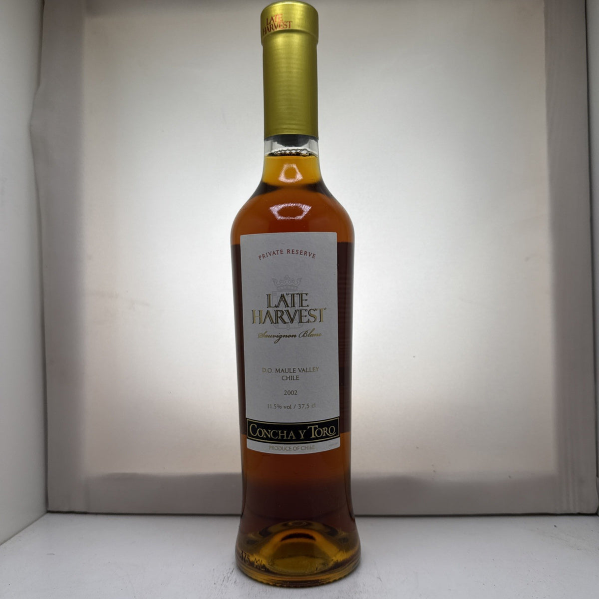 Concha y Toro Late Harvest Sauvignon Blanc 2002 — Chile — 37.5cl