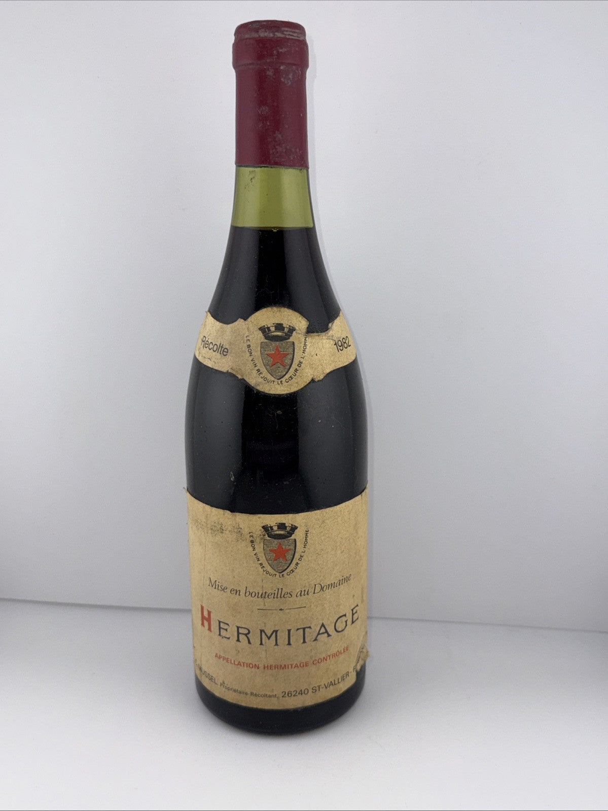 Paul Jaboulet Aîné Hermitage Rouge (Syrah) 1982