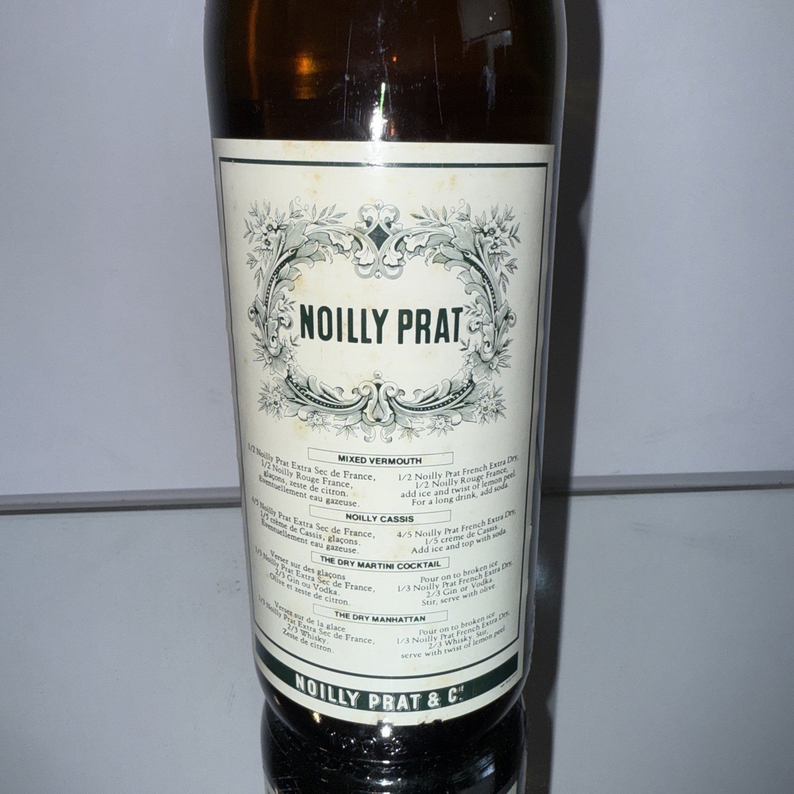 Noilly Prat Vermouth Estimated Bottled 1990s  1L