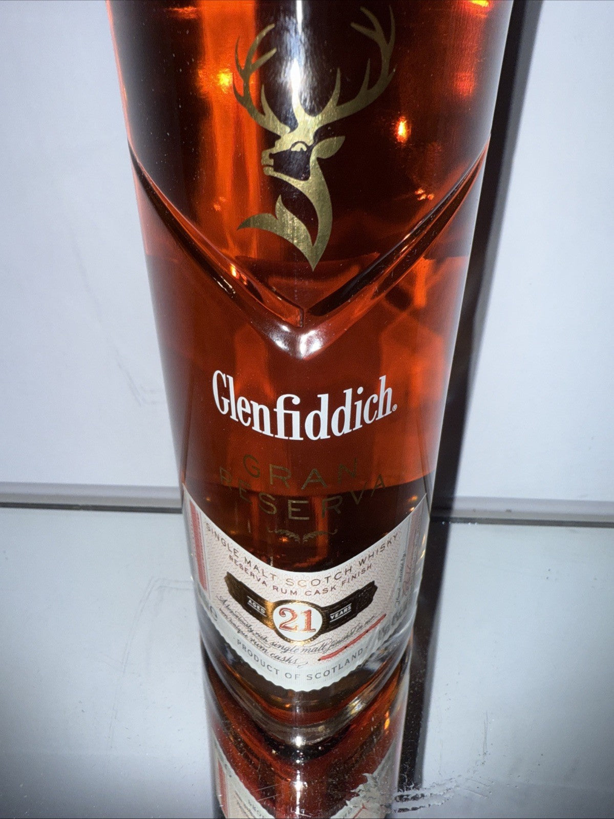 The Glenfiddich 21 Year Old Gran Reserva Single Malt Scotch Whisky 40%abv