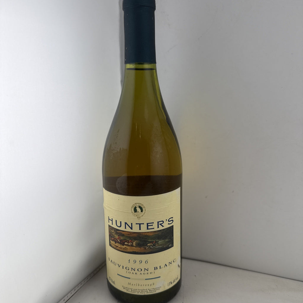 Hunter’s Sauvignon Blanc Oak Aged 1996, Marlborough, New Zealand Cellared Well