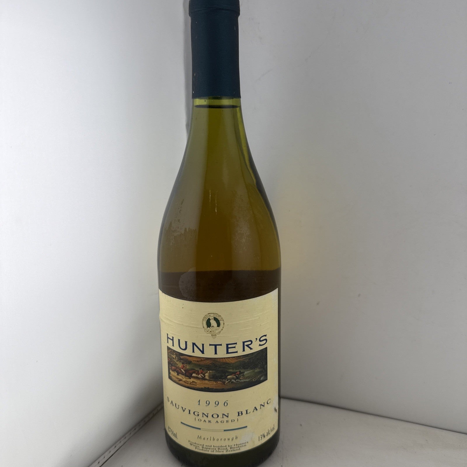Hunter’s Sauvignon Blanc Oak Aged 1996, Marlborough, New Zealand Cellared Well