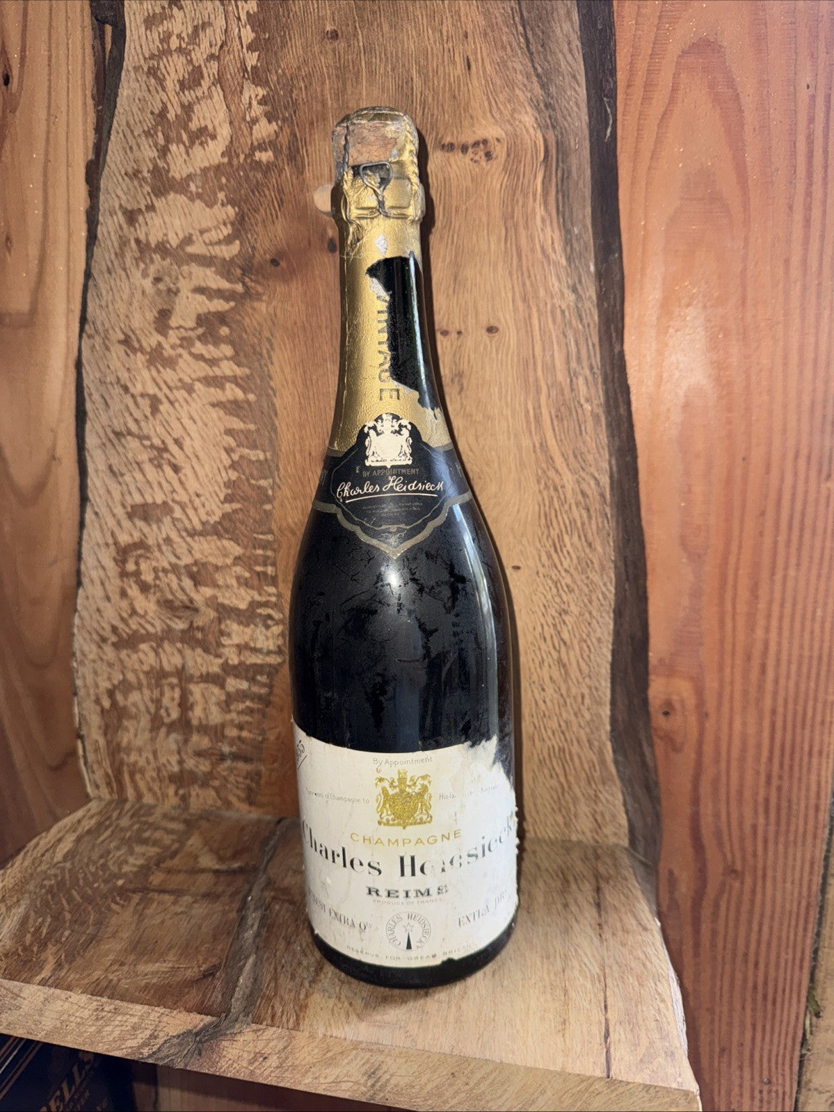 Vintage Charles Heidsieck Champagne  1955