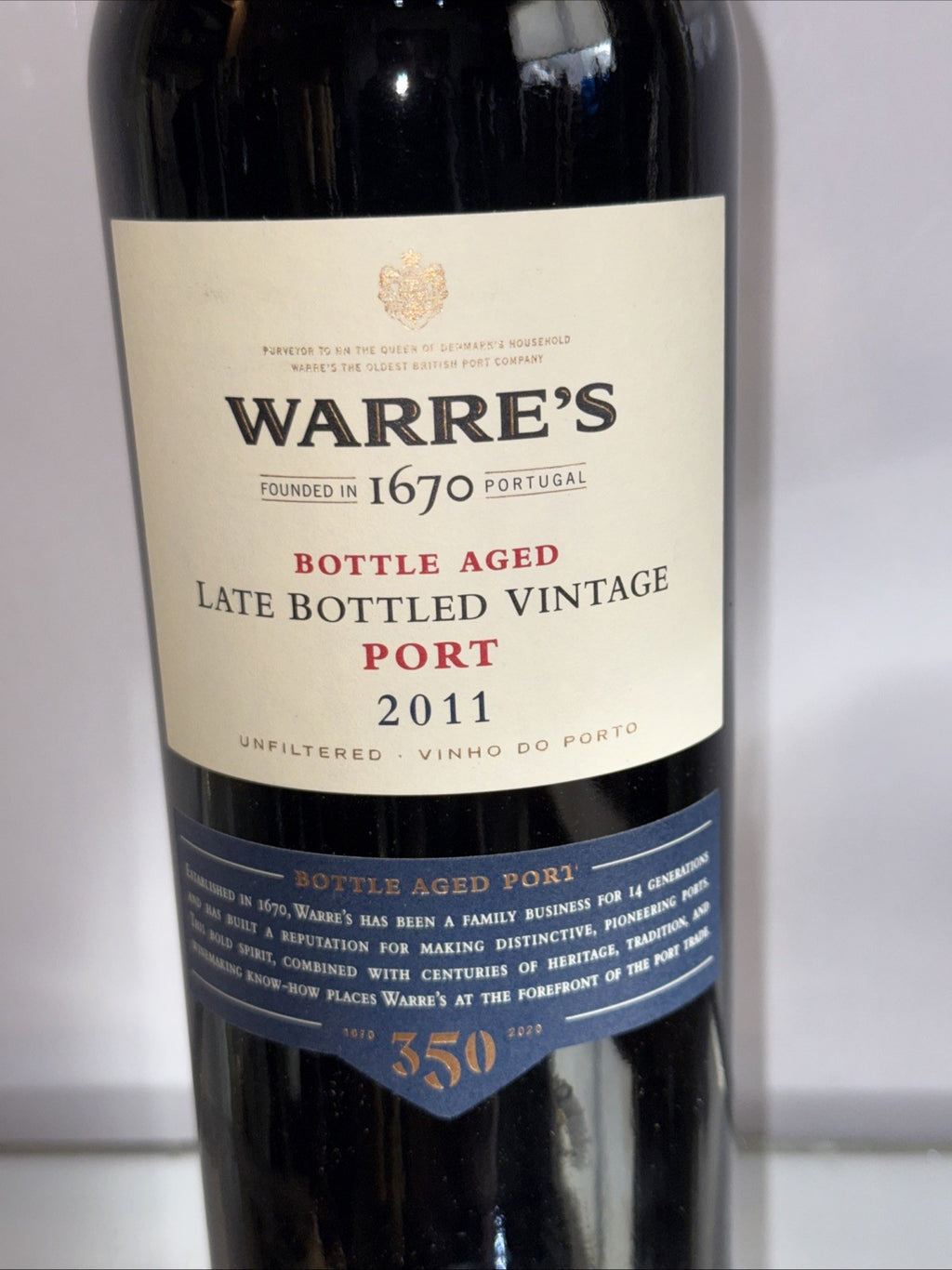 Warres 2011 Late bottled vintage Port