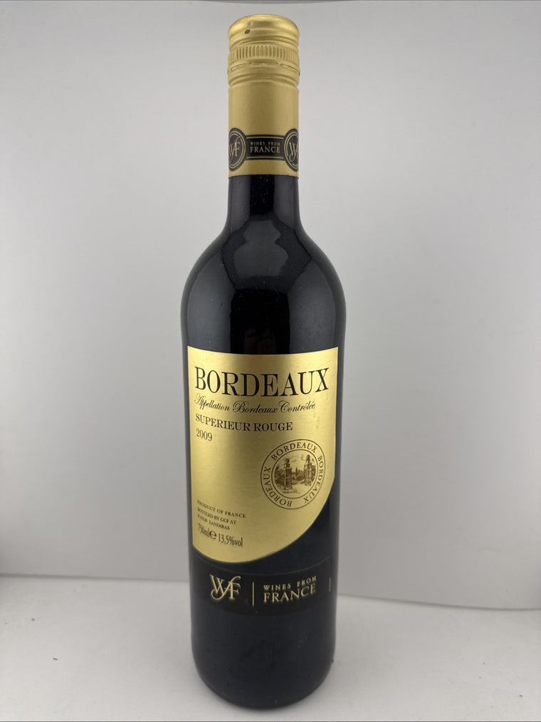 Bordeaux Supérieur Rouge 2009 French Red Wine 750ml 13.5%