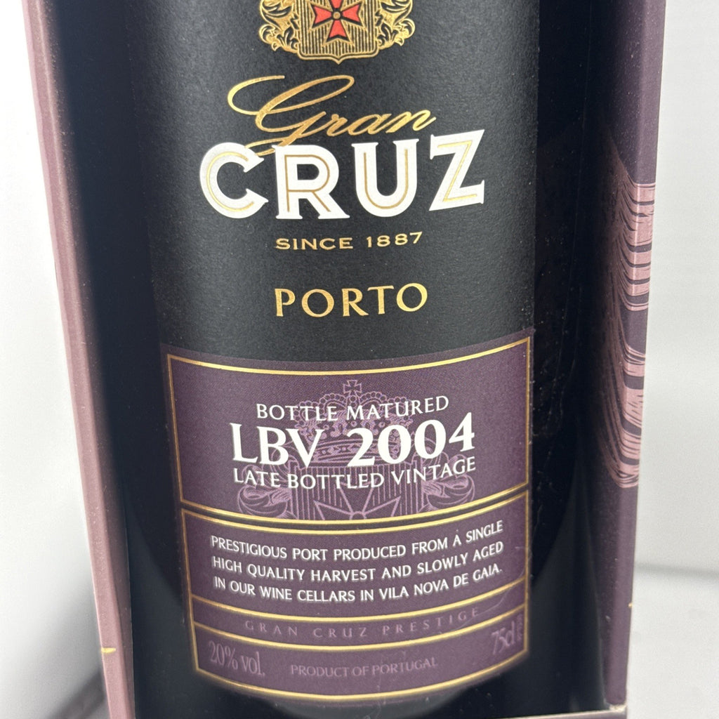 Gran Cruz LBV 2004 Port 75cl 20% Bottle Matured in Gift Box