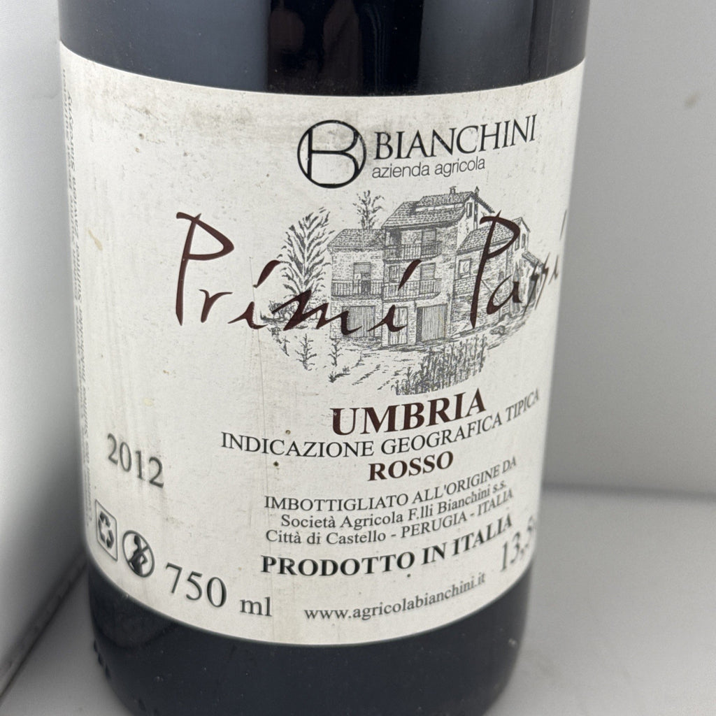 2012 Bianchini “Primi Passi” Umbria Rosso IGT 75cl 13.5%