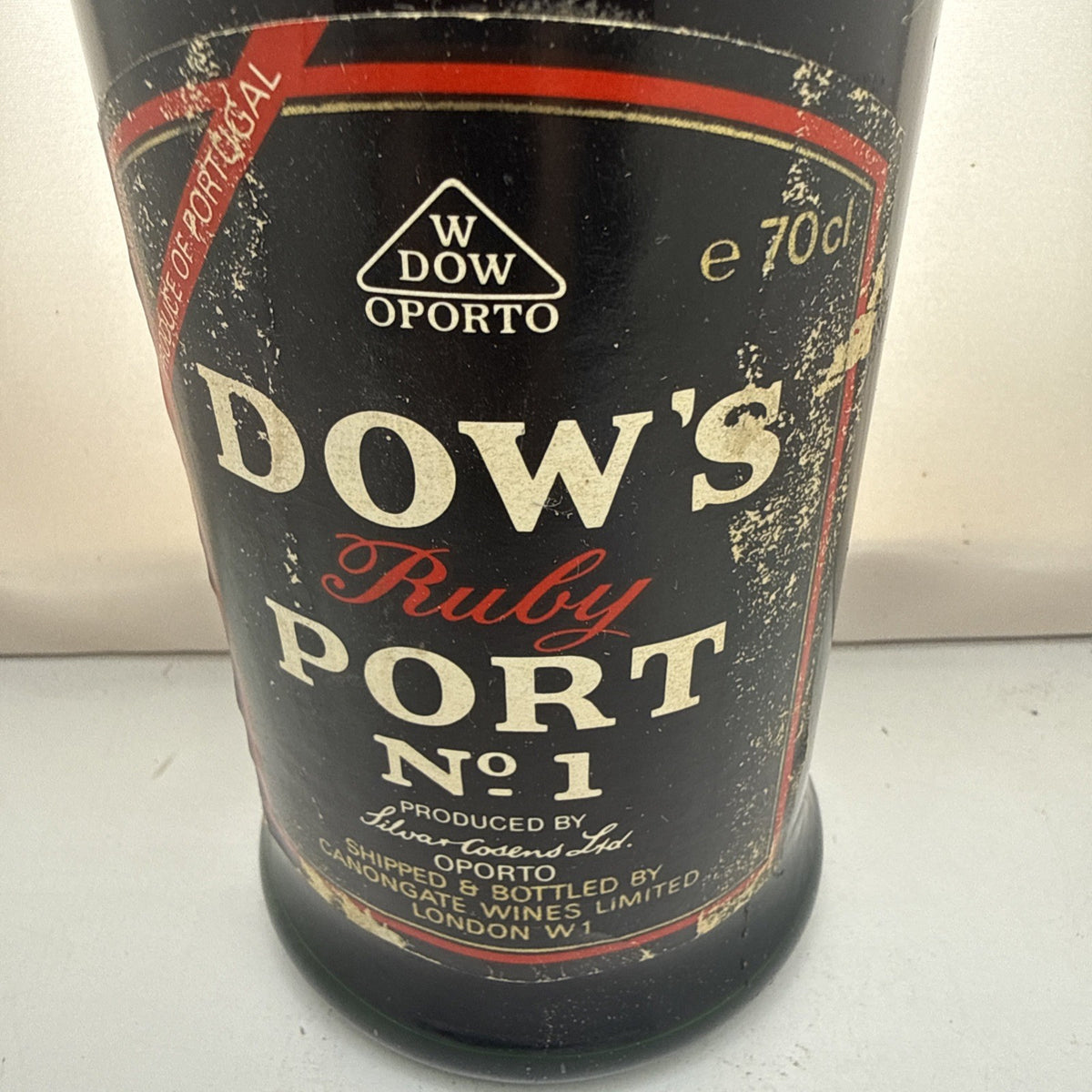 Dow’s Ruby Port No 1 (Silva & Cosens ) 1970s