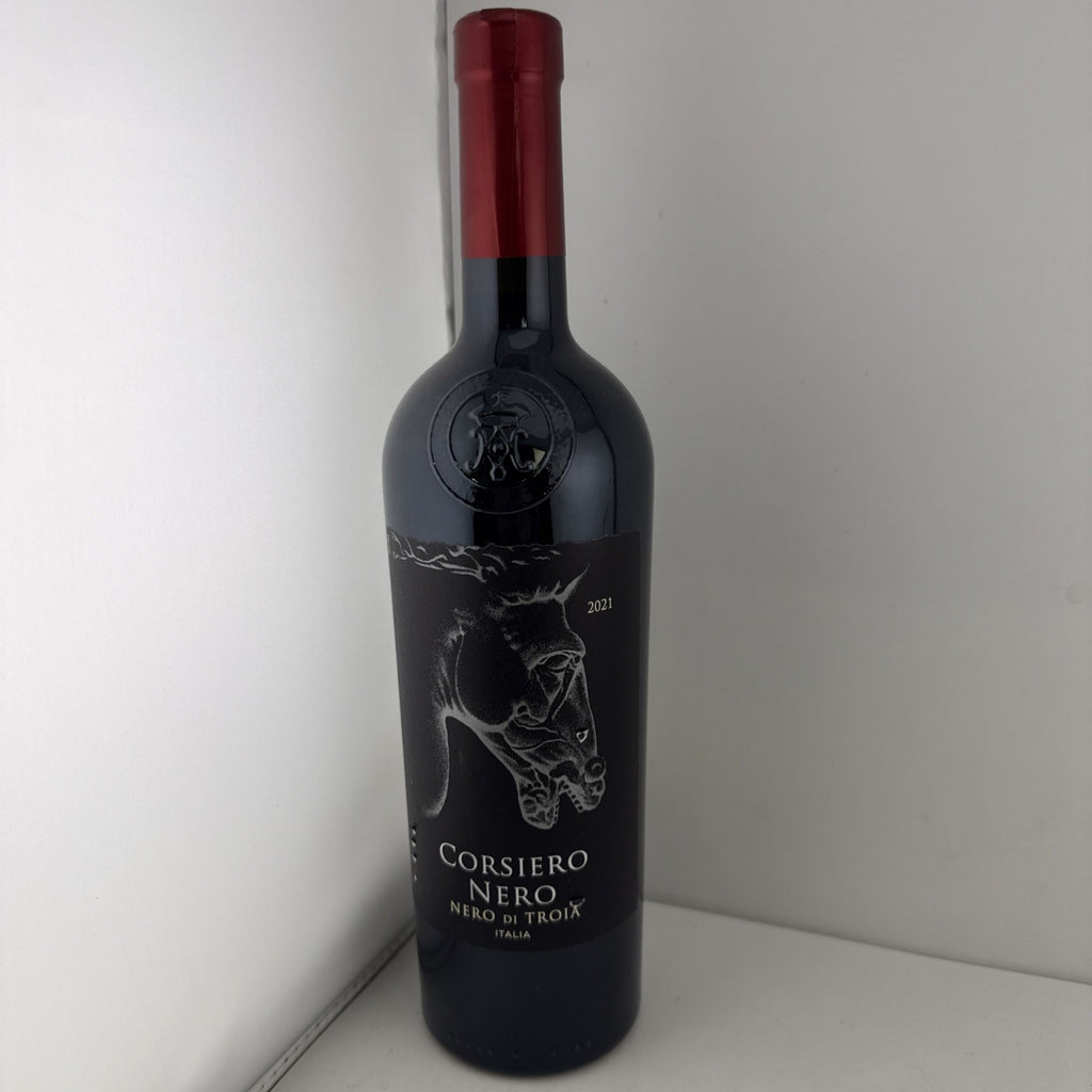 Corsiero Nero Nero di Troia 2021 Puglia Italian Red Wine 75cl