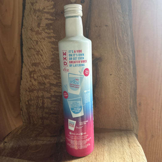 WKD Vibe Blue Raspberry Creamy Liqueur 50cl